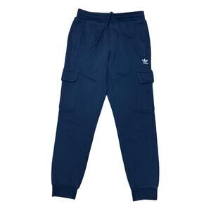 Adidas Originals Men’s Cargo Jogger Sweatpants Navy Blue Size M